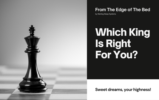 California King vs. Easten King. Which King is Right For you? Black chess king on a chess board.