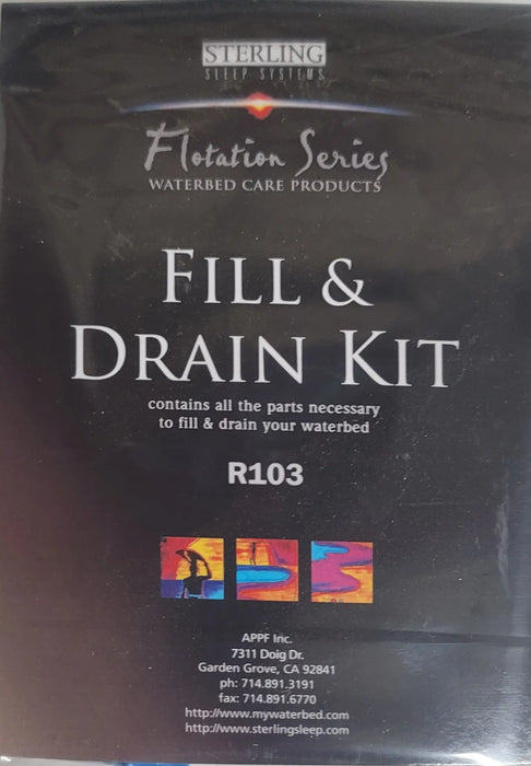 Fill Drain Kit Sterling Sleep Systems