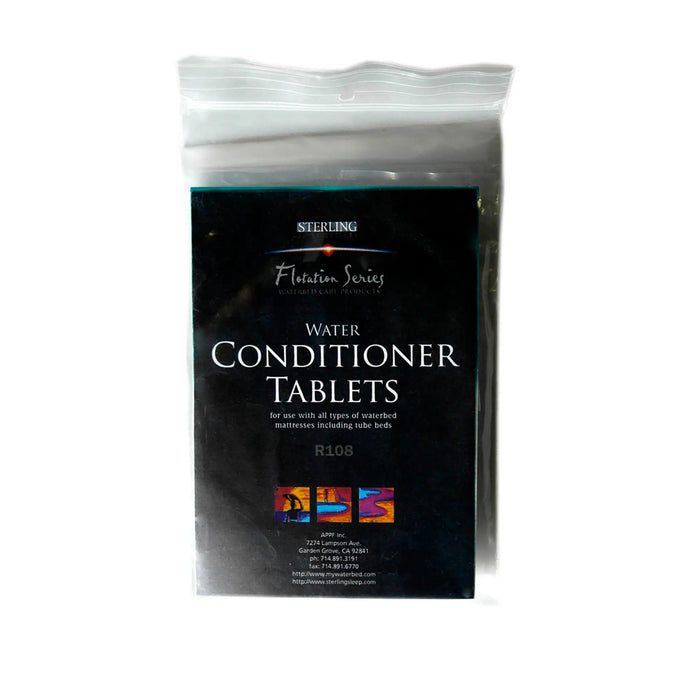 Water Conditioner Tablets (for Shallow Fill Waterbeds) - Sterling Sleep Systems